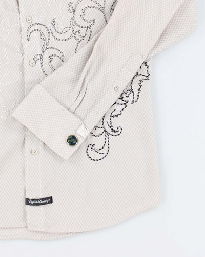 Y2k 00s English Laundry Embroidered Shirt - S