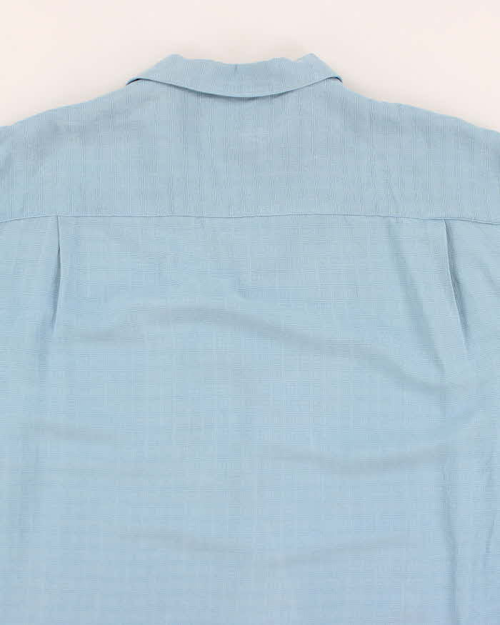 Jamaica Jaxx Blue Silk Shirt - L