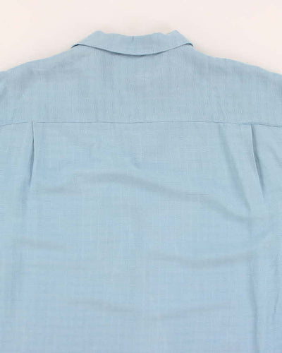 Jamaica Jaxx Blue Silk Shirt - L
