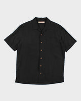Vintage 90s Tommy Bahama Embroidered Silk Shirt - M