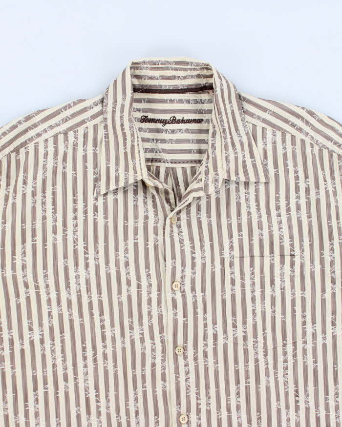 Vintage 90s Tommy Bahama Long Sleeve Hawaiian Shirt - XL