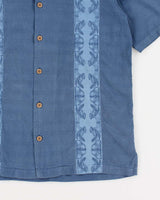 Vintage 90s Tommy Bahama Blue Hawaiian Shirt - S