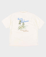 Vintage 90s Tommy Bahama Embroidered Hawaiian Silk Shirt - XL