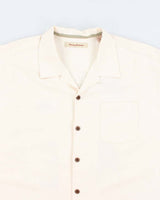 Vintage 90s Tommy Bahama Embroidered Hawaiian Silk Shirt - XL