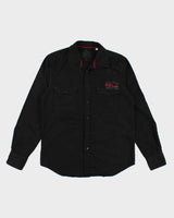 Y2k 00s Guess Legacy Black Shirt - M