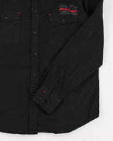 Y2k 00s Guess Legacy Black Shirt - M