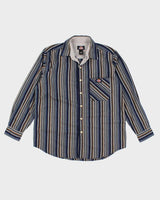 Y2k 00s Dickies Stripe Shirt - M