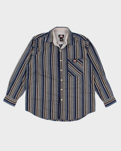 Y2k 00s Dickies Stripe Shirt - M
