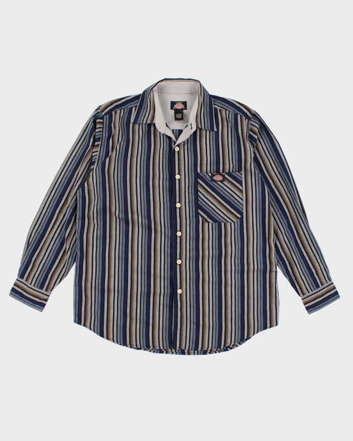 Y2k 00s Dickies Stripe Shirt - M