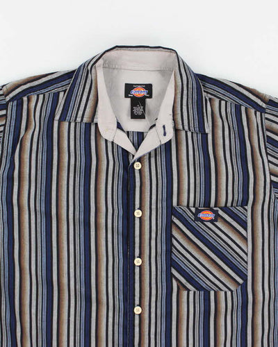 Y2k 00s Dickies Stripe Shirt - M