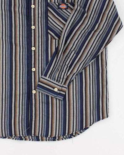 Y2k 00s Dickies Stripe Shirt - M