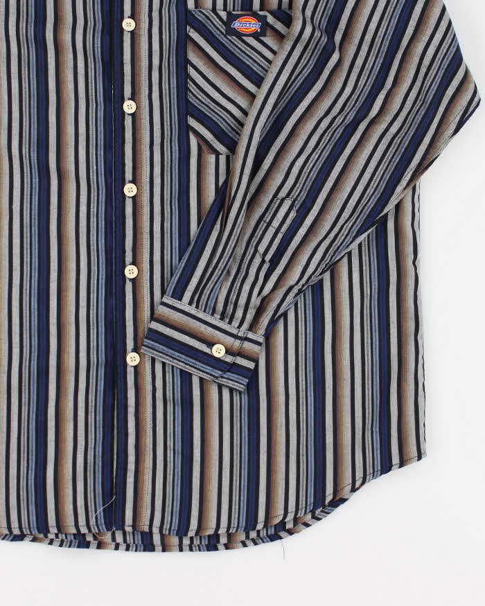 Y2k 00s Dickies Stripe Shirt - M