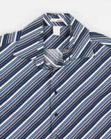 Vintage 90s Groggy Stripe Shirt - XL