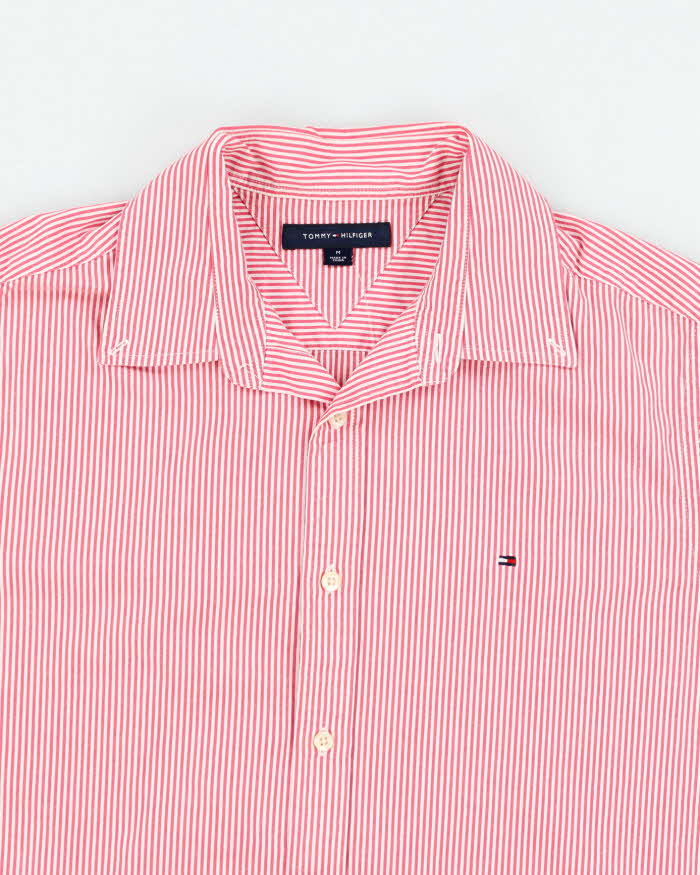 Tommy Hilfiger Pink Pin Stripe Shirt - M