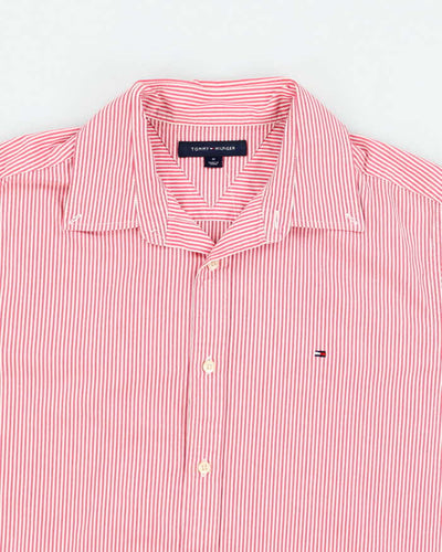 Tommy Hilfiger Pink Pin Stripe Shirt - M