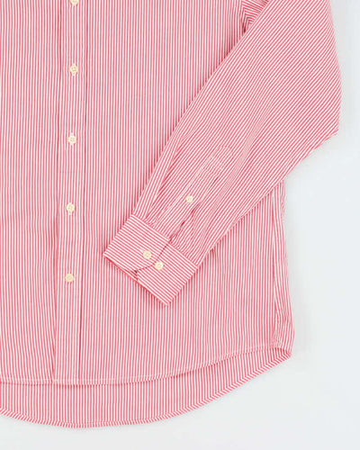 Tommy Hilfiger Pink Pin Stripe Shirt - M