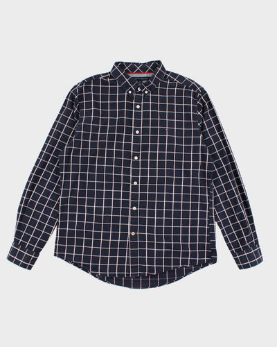 Tommy Hilfiger Blue Check Shirt - L
