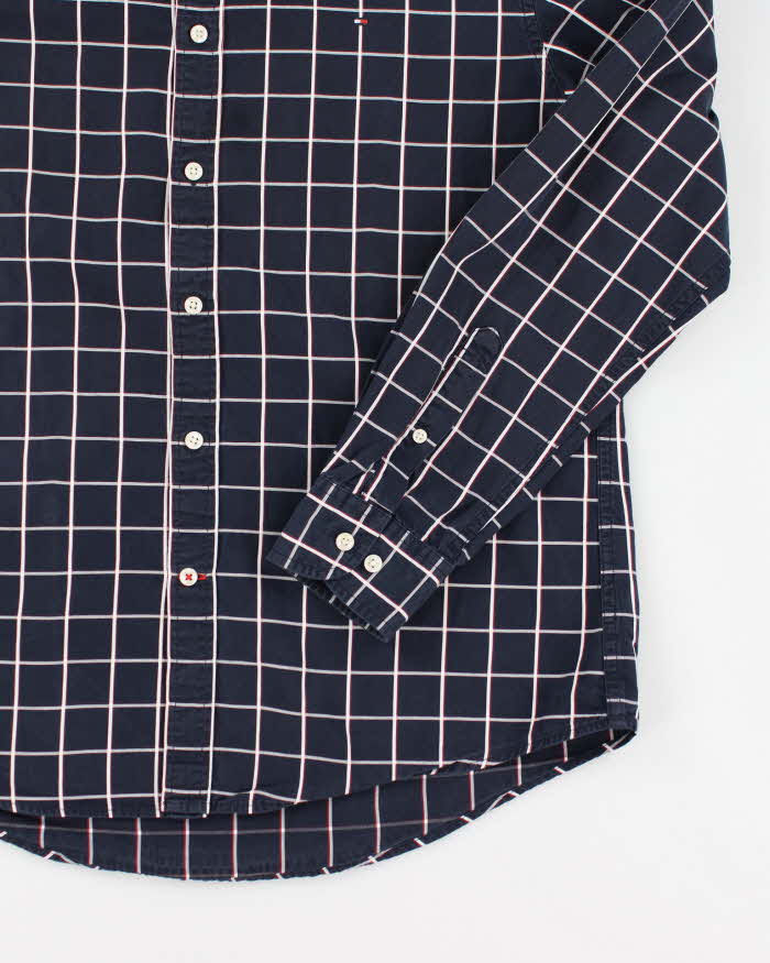 Tommy Hilfiger Blue Check Shirt - L