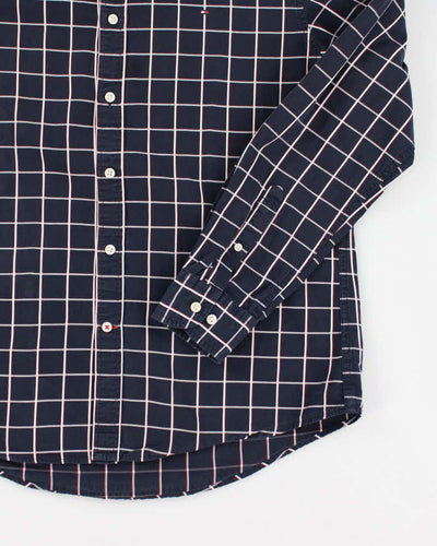 Tommy Hilfiger Blue Check Shirt - L