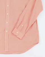 Tommy Hilfiger Pin Stripe Orange Shirt - XL