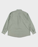 Eddie Bauer Green Stripe Shirt - XL