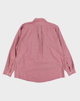 Eddie Bauer Pink Stripe Shirt - XL