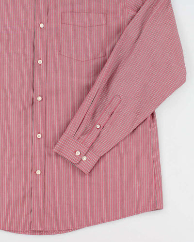 Eddie Bauer Pink Stripe Shirt - XL