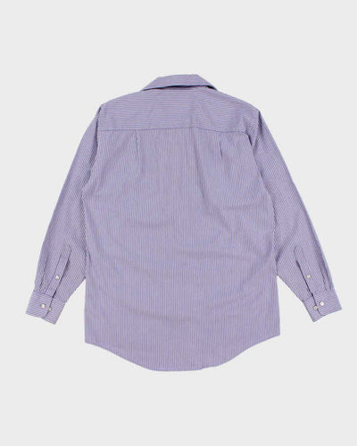 Calvin Klein Purple Stripe Shirt - L