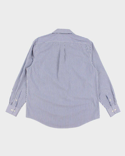 Ralph Lauren Blue Stripe Shirt - L