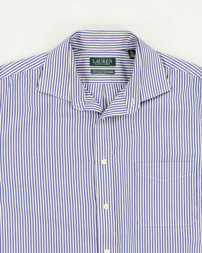 Ralph Lauren Blue Stripe Shirt - L