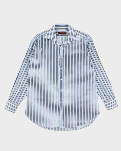 Y2k 00s Etro Stripe Shirt - M