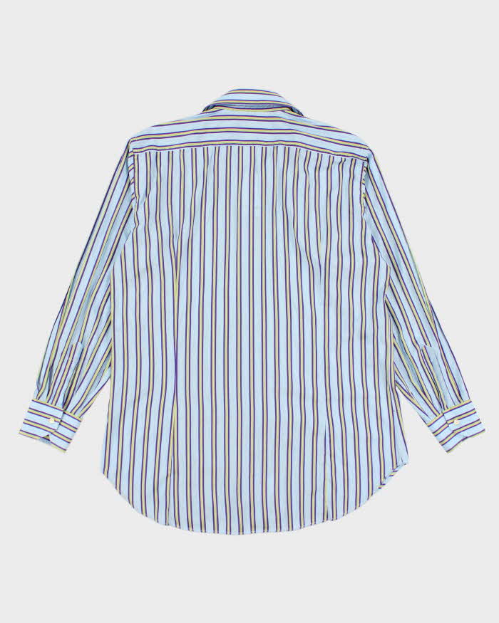 Y2k 00s Etro Stripe Shirt - M