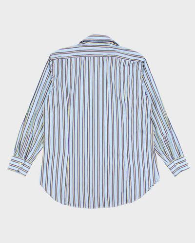 Y2k 00s Etro Stripe Shirt - M