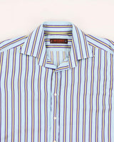 Y2k 00s Etro Stripe Shirt - M