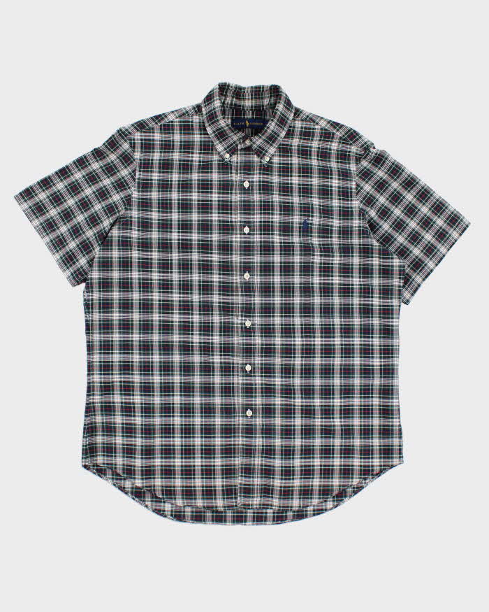Ralph Lauren Check Short Sleeve Shirt - L
