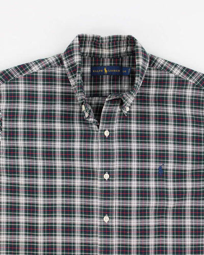 Ralph Lauren Check Short Sleeve Shirt - L