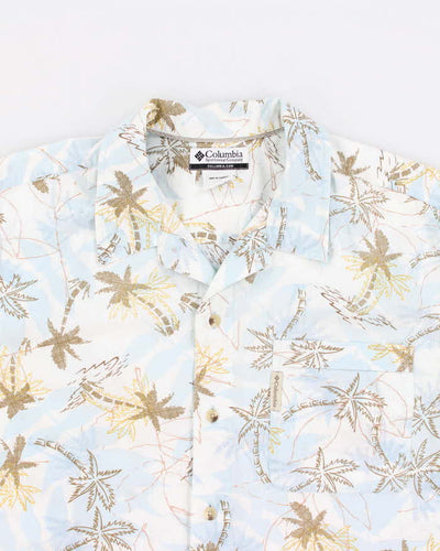 Columbia Palm Tree Print Shirt - L