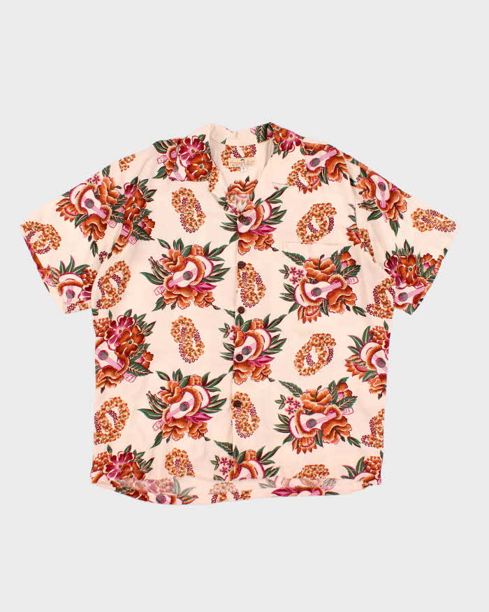 Vintage Pineapple Juice Hawaiian Shirt - L