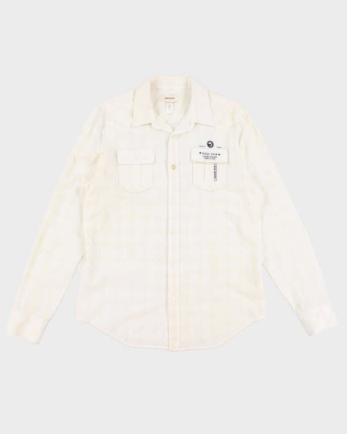 Y2k 00s Diesel Long Sleeve Shirt - XL