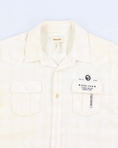 Y2k 00s Diesel Long Sleeve Shirt - XL