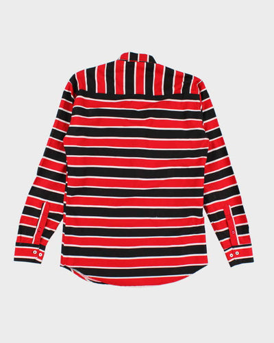Fred Perry Stripe Long Sleeve Shirt - L