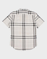Y2k 00s Burberry Grey Check Shirt - M
