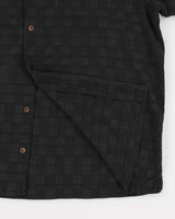 Y2k 00s Tommy Bahama  Black Silk Shirt - XL