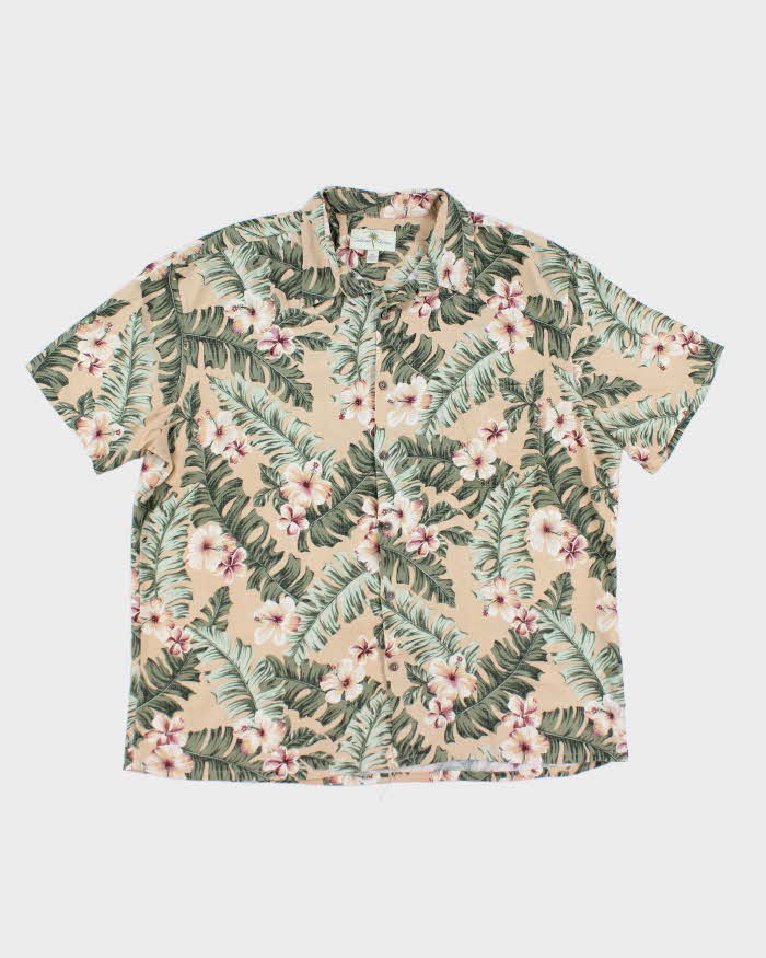 Vintage Island Shores Hawaiian Shirt - XXL