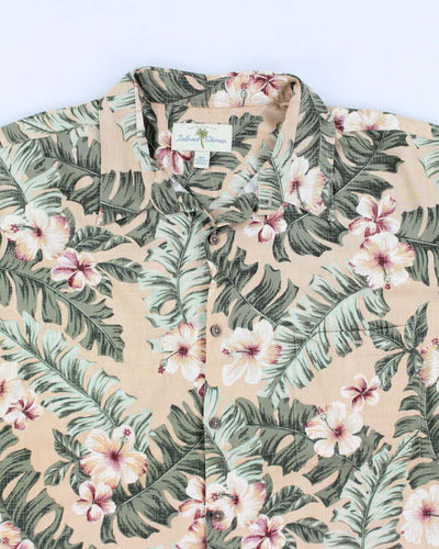 Vintage Island Shores Hawaiian Shirt - XXL