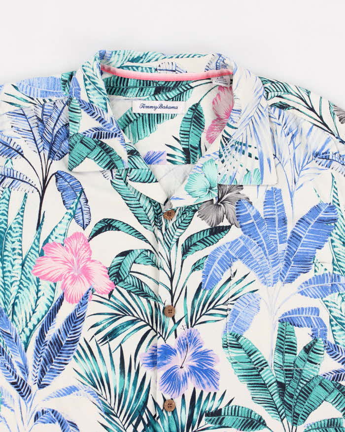 Tommy Bahama Hawaiian Silk Shirt - L