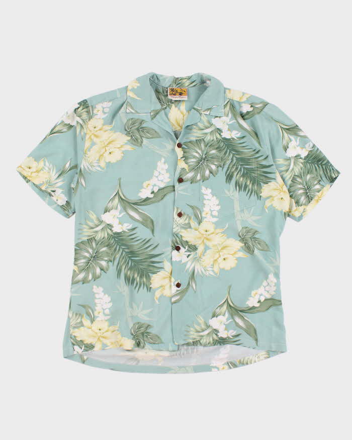 Vintage Winnie Fashion Blue Hawaiian Shirt - M