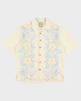 Jamaica Jaxx Silk Yellow Hawaiian Shirt - M