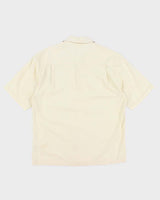 Jamaica Jaxx Silk Yellow Hawaiian Shirt - M