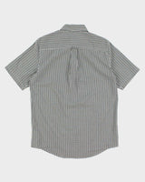 Chaps Green Check Short Sleeve Shirt - S